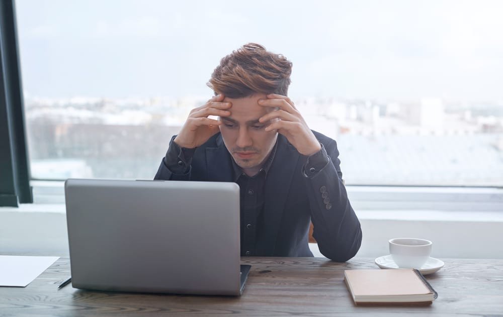 Employee Worried About What Could Happen Employee Worried About What Could Happen